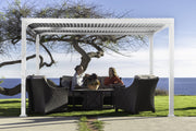 Image of Paragon 10x12 Novara with Louvered Canopy Pergola - The Better Backyard
