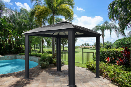Paragon 11x11 Cambridge Hard Top Gazebo - The Better Backyard