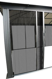 Paragon 11x11 Siena Hard Top with Sliding Screen Gazebo - The Better Backyard