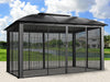 Paragon 11x16 Siena Hard Top with Sliding Screen Gazebo - The Better Backyard