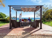 Image of Paragon 12x12 Modena Pergola - The Better Backyard
