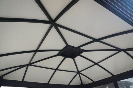 Paragon 12x12 Santa Monica Hard Top Gazebo Gazebo Paragon-Outdoor 