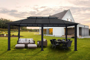 Image of Paragon 12x20 Santa Monica Hard Top Gazebo Gazebo Paragon-Outdoor 