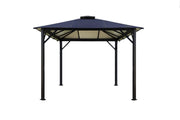 Image of Paragon Durham 10x13 10x12 Hard Top with Netting Gazebo - The Better Backyard