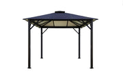 Image of Paragon Durham 10x13 10x12 Hard Top with Netting Gazebo - The Better Backyard