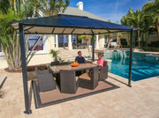 Image of Paragon Durham 10x13 10x12 Hard Top with Netting Gazebo - The Better Backyard