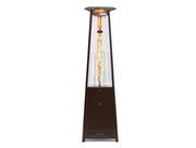 Image of Paragon Elevate Flame Tower Heater, 92.5”, 42,000 BTU Patio Heater Paragon-Outdoor SaddleBrown 