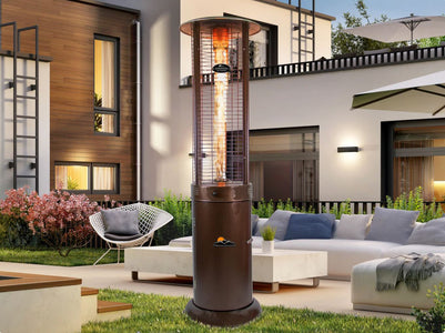 Paragon Illume Round Flame Tower Heater with Remote Control, 82.5”, 32,000 BTU Patio Heater Paragon-Outdoor 