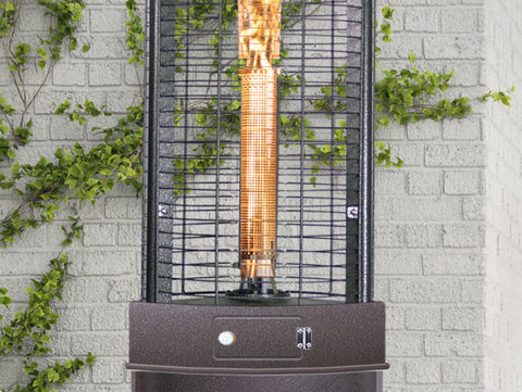 Image of Paragon Shine Round Flame Tower Heater, 82.5”, 32,000 BTU Patio Heater Paragon-Outdoor 