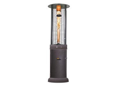 Paragon Shine Round Flame Tower Heater, 82.5”, 32,000 BTU Patio Heater Paragon-Outdoor Black 