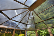 Image of Penguin™ Sunroom Kit Gray/Tan with Polycarbonate Roof 12' x 18' Solarium Gazebo Penguin 