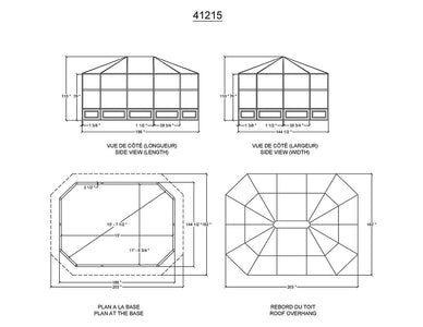 Penguin™ Sunroom Kit Gray/Tan with Polycarbonate Roof - The Better Backyard