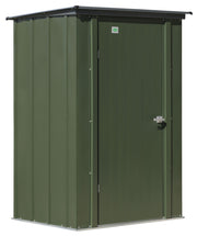 Image of Scotts 4x3 Garden Storage Cabinet, Green Shed Scotts 