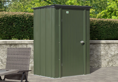 Image of Scotts 4x3 Garden Storage Cabinet, Green Shed Scotts 