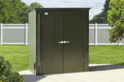 Image of Scotts 5x3 Garden Storage Cabinet, Green Shed Scotts 