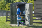 Image of Scotts 6x3 Garden Storage Cabinet, Green Shed Scotts 