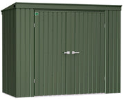 Image of Scotts 8x4 Garden Storage Shed, Green Shed Scotts 