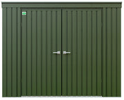 Image of Scotts 8x4 Garden Storage Shed, Green Shed Scotts 