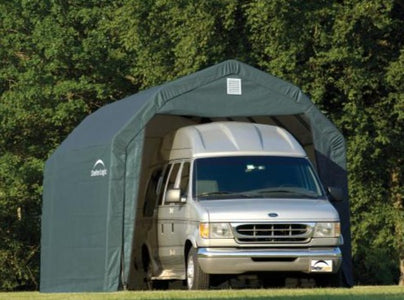 Shelter Logic 20x12x9 Barn Shelter - The Better Backyard