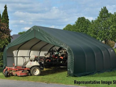 Shelter Logic 20x18x11 Peak Style Shelter - The Better Backyard