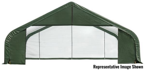 Shelter Logic 20x28x16 Sheltercoat  Custom Shelters - The Better Backyard