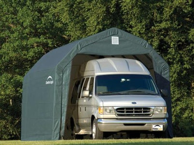 Shelter Logic 24x12x11 Barn Shelter - The Better Backyard