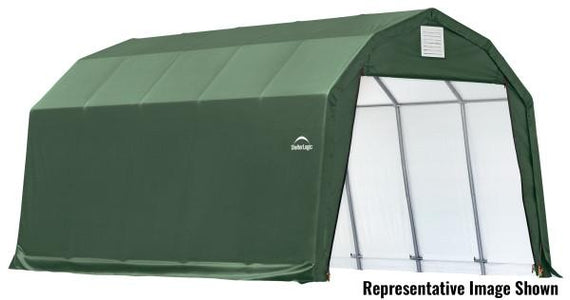 Shelter Logic 24x12x11 Barn Shelter - The Better Backyard