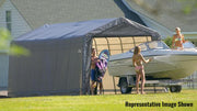 Image of Shelter Logic 24x13x10 Peak Style Shelter - The Better Backyard