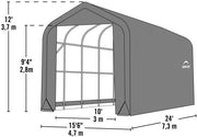 Image of Shelter Logic 24x15x12 Peak Style Shelter - The Better Backyard