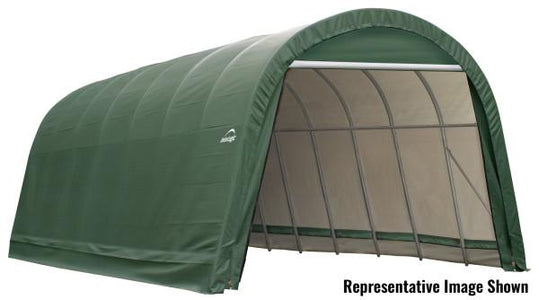 Shelter Logic 24x15x12 Round Style Shelter - The Better Backyard