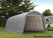 Image of Shelter Logic 24x15x12 Round Style Shelter - The Better Backyard