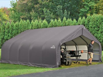 Shelter Logic 24x18x9 Peak Style - The Better Backyard