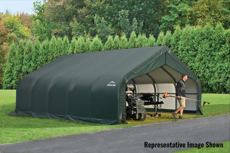 Shelter Logic 24x18x9 Peak Style - The Better Backyard