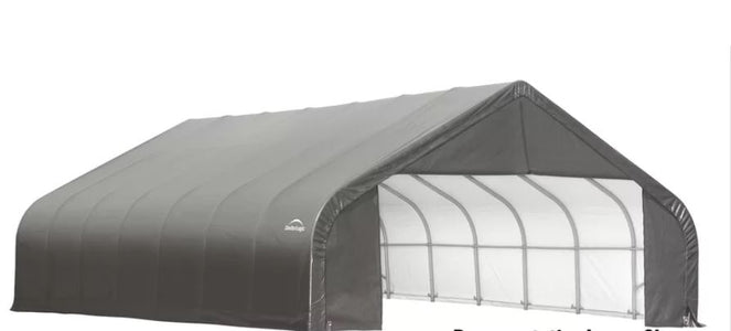 Shelter Logic 24x28x16 Sheltercoat  Custom Shelters - The Better Backyard