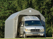 Image of Shelter Logic 28x12x11 Barn Shelter - The Better Backyard