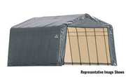 Image of Shelter Logic 28x12x8  Peak Style Shelter - The Better Backyard