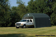 Image of Shelter Logic 28x12x9 Barn Shelter - The Better Backyard