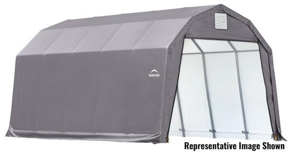 Shelter Logic 28x12x9 Barn Shelter - The Better Backyard