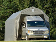 Image of Shelter Logic 28x15x12 Peak Style Shelter - The Better Backyard