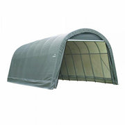 Image of Shelter Logic 28x15x12 Round Style Shelter - The Better Backyard