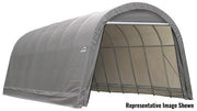 Image of Shelter Logic 28x15x12 Round Style Shelter - The Better Backyard