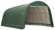 Image of Shelter Logic 28x15x12 Round Style Shelter - The Better Backyard