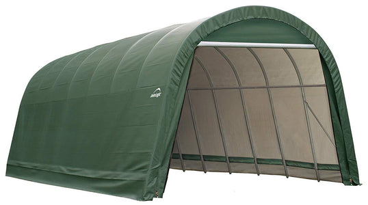 Shelter Logic 28x15x12 Round Style Shelter - The Better Backyard