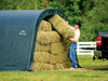 ShelterLogic 12 x 20 ft. Equine Run-In Shelter Garage ShelterLogic 