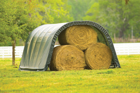 ShelterLogic 12 x 20 ft. Equine Run-In Shelter Garage ShelterLogic 