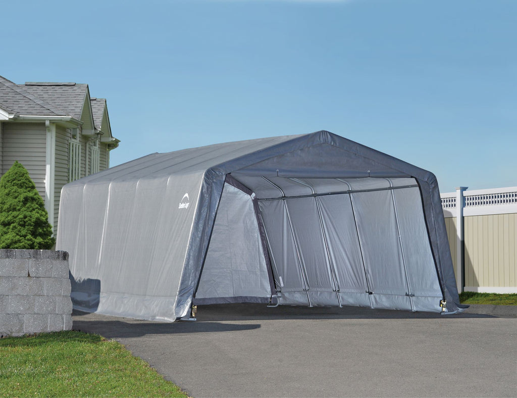 ShelterLogic Garage-in-a-Box 12 x 20 ft. – The Better Backyard