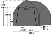 Image of ShelterLogic Garage-in-a-Box SUV/Truck 13 x 20 ft. Garage ShelterLogic 