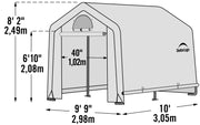 Image of ShelterLogic GrowIT Greenhouse-in-a-Box Peak 10 x 10 ft. Greenhouse Greenhouses ShelterLogic 