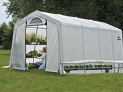 Image of ShelterLogic GrowIT Greenhouse-in-a-Box Peak 10 x 20 ft. Greenhouse Greenhouses ShelterLogic 