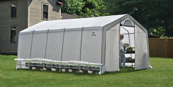 ShelterLogic GrowIT Heavy Duty 12 x 20 ft. Greenhouse Greenhouses ShelterLogic 